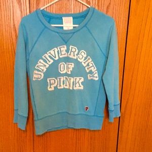Women’s PINK  blue sweatshirt